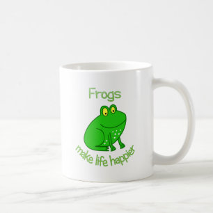 Frogs Make Life Happier Coffee Mug