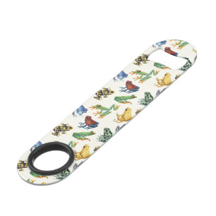 Frogs on natural white
