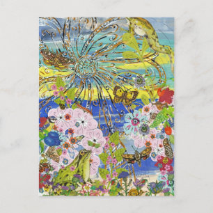 Frogs Paradise Postcard