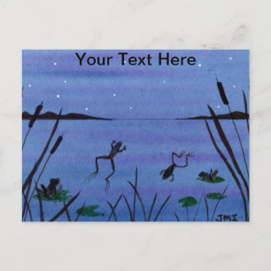 Frogs Postcard