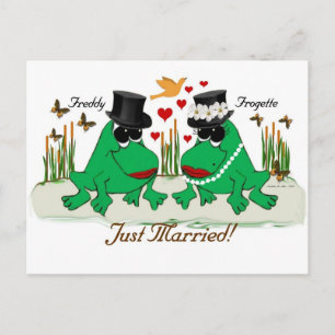 Frogs Postcard