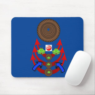 Frogs Rope Arrow Mouse Pad! Mouse Pad