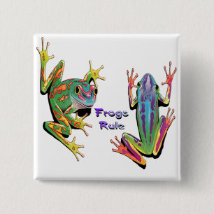 Frogs Rule Buttons