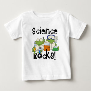 Frogs Science Rocks Baby T-Shirt