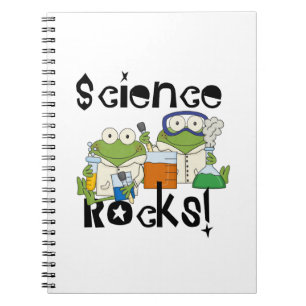 Frogs Science Rocks Notebook