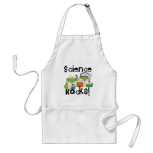 Frogs Science Rocks Standard Apron