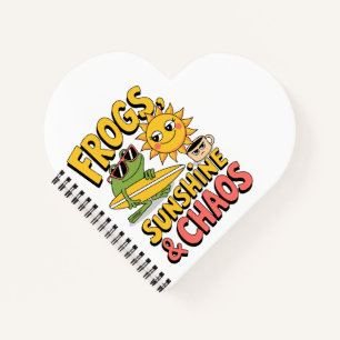 Frogs, Sunshine & Chaos - Fun Summer Notebook