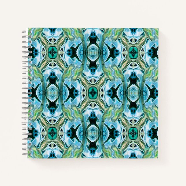 Frogs swimming.... notebook (Front)