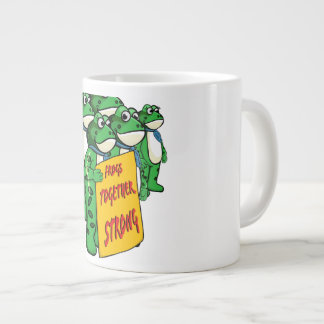 Frogs Together Strong  Large Coffee Mug