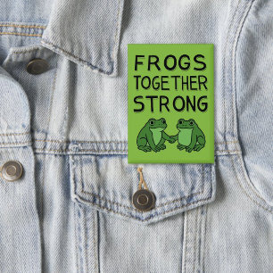 Frogs Together Strong Portland Frog Protest