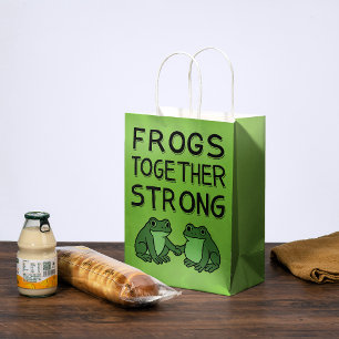 Frogs Together Strong Portland Frog Protest Medium Gift Bag