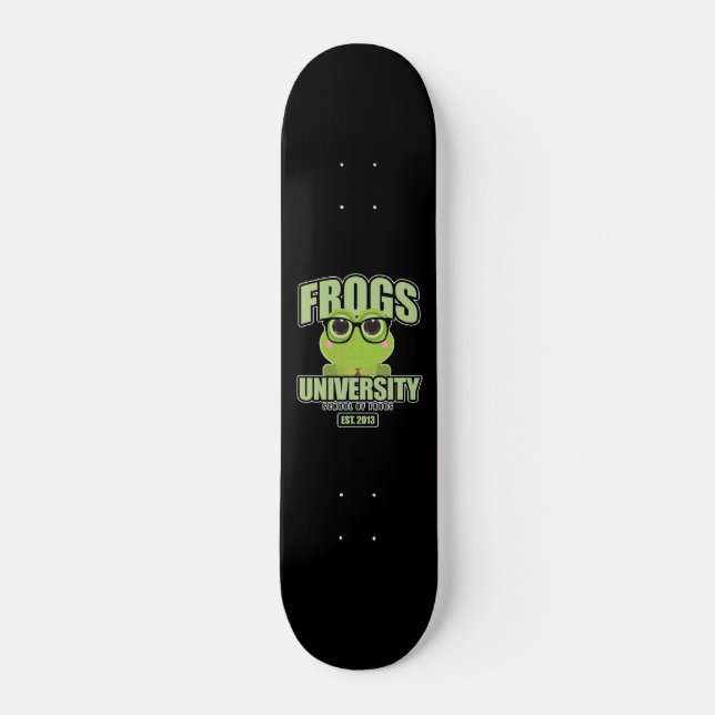 Frogs University Skateboard (Front)