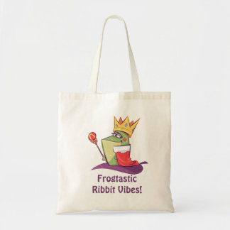 Frogtastic Vibes! Tote Bag