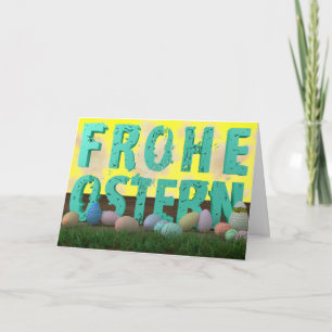 Frohe Ostern Card