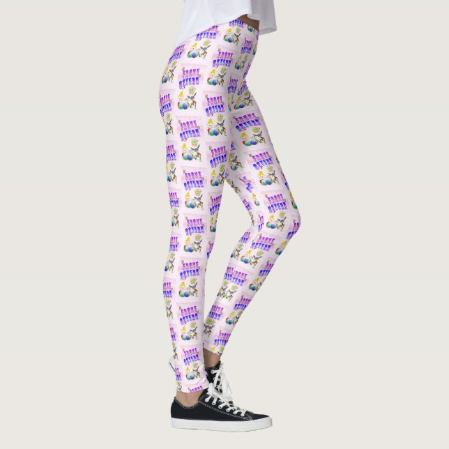 Frohe Ostern Leggings (Right)