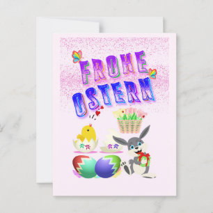 Frohe Ostern Postcard