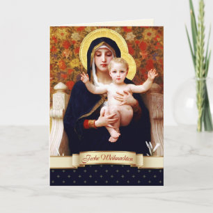 Frohe Weihnachten. Christmas Card in German
