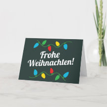 Frohe Weihnachten | German Christmas Card 