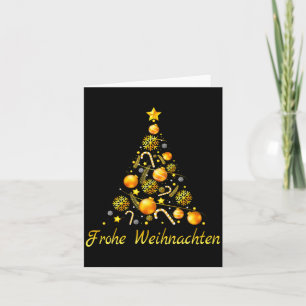 Frohe Weihnachten German Xmas Germany Christmas De Card