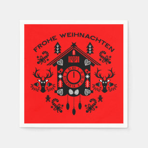 Frohe Weihnachten Napkin