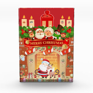 Frohe Weihnachten  Photo Block