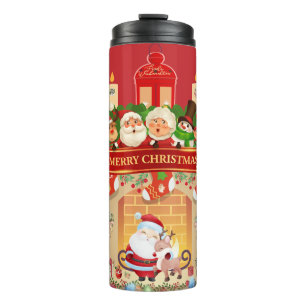 Frohe Weihnachten  Thermal Tumbler