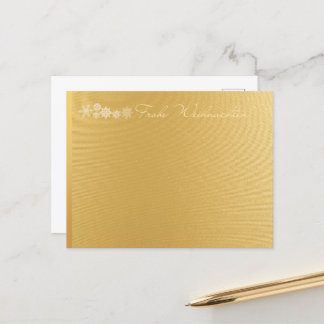 Frohe Weinachten Merry Christmas Postcard