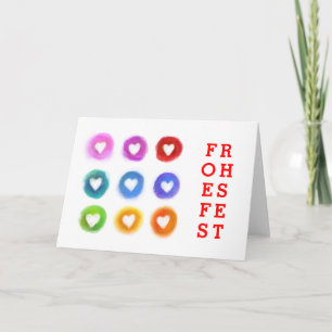 Frohes Fest: nicht christliche Festtagsgrüße Holiday Card