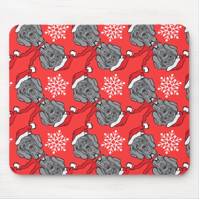 Fröhliche Weihnachten! Mouse Pad (Front)