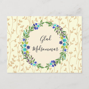 Fröhlicher Mittsommer Postcard