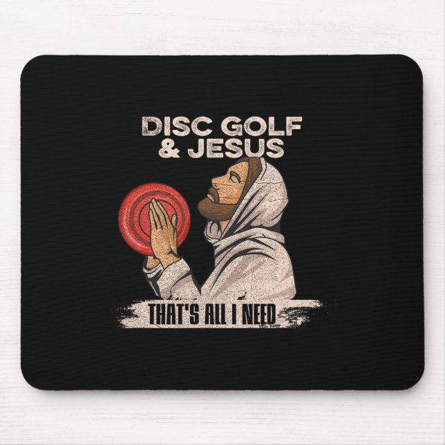 Frolf Quote For A Disc Golf Coach  Mouse Pad (Front)