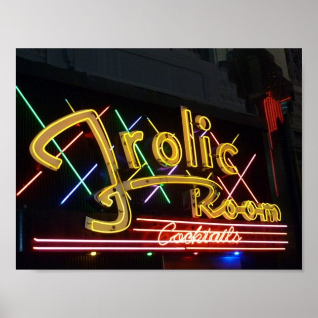 Frolic Room Cocktail Lounge Neon Sign (Front)