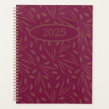 Frolicking In The Foliage: Gold Leaves on Burgundy