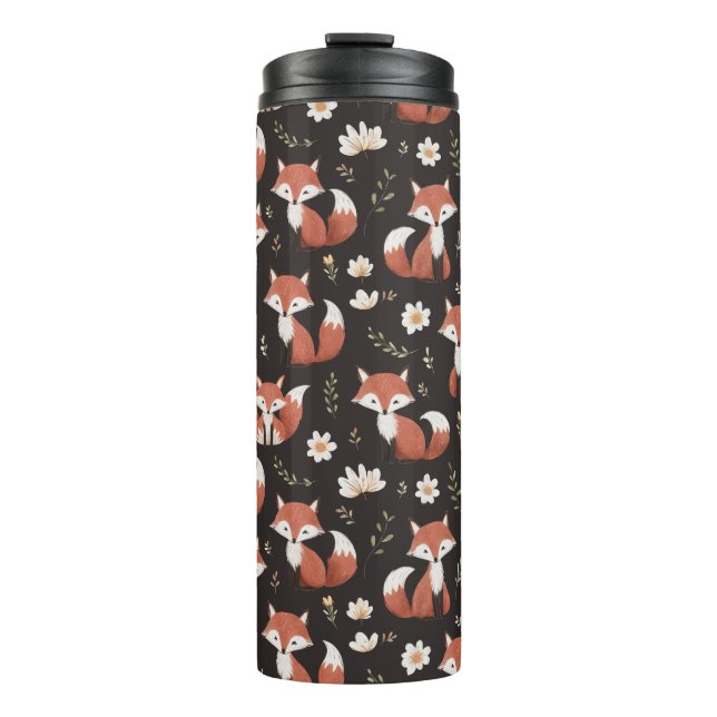 "Frolicsome Foxes" Thermal Tumbler (Front)