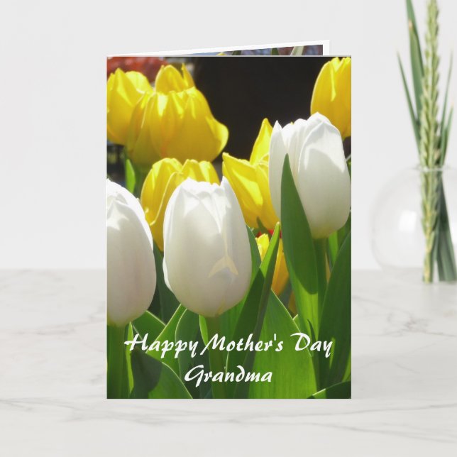 From (1) Grandchild to Grandmother Card (Front)