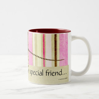 From a Special Friend... Two-Tone Coffee Mug