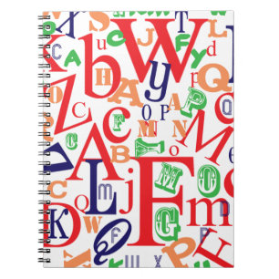 From A to Z Bold Notebook