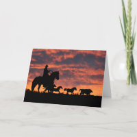 From Across the Miles Cowboy Birthday Card