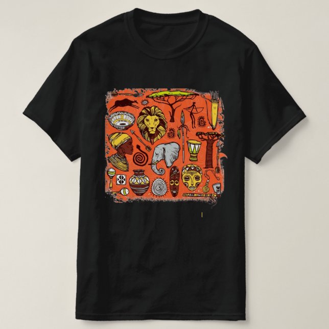 From Africa Mens T-Shirt (Design Front)