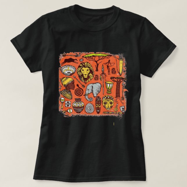 From Africa Women's T-Shirt (Design Front)