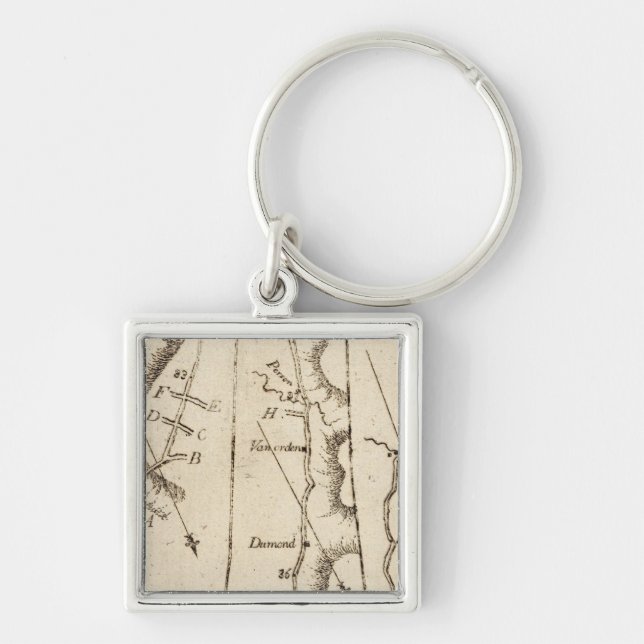 From Albany to Newborough 29 Key Ring (Front)