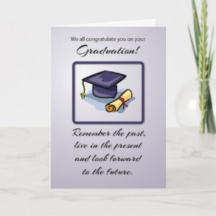 From All of Us, Graduation, Remember the Past Card