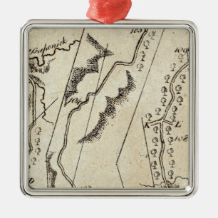 From Annapolis to Bowlinggreen Ordy 70 Metal Ornament