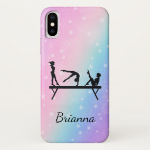 From Beam to Phone Personalised Gymnastics iPhone X Case