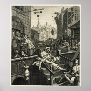 From Beer Street and Gin Lane Poster
