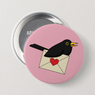 From Blackbird with Love 7.5 Cm Round Badge