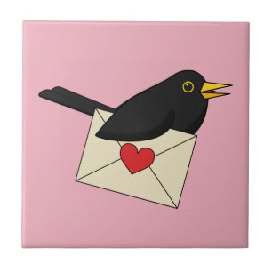 From Blackbird with Love Ceramic Tile