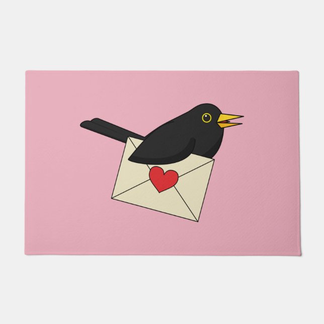 From Blackbird with Love Doormat (Front)