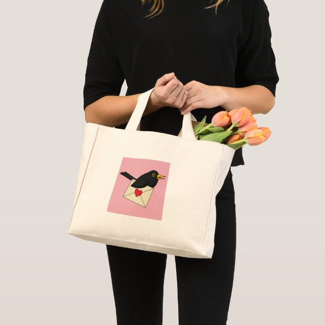 From Blackbird with Love Mini Tote Bag (Front (Product))