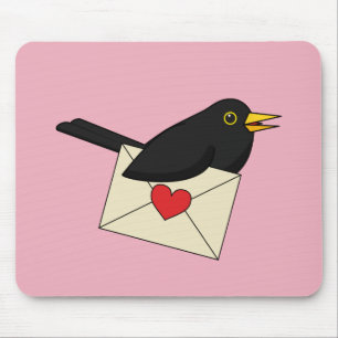 From Blackbird with Love Mouse Pad
